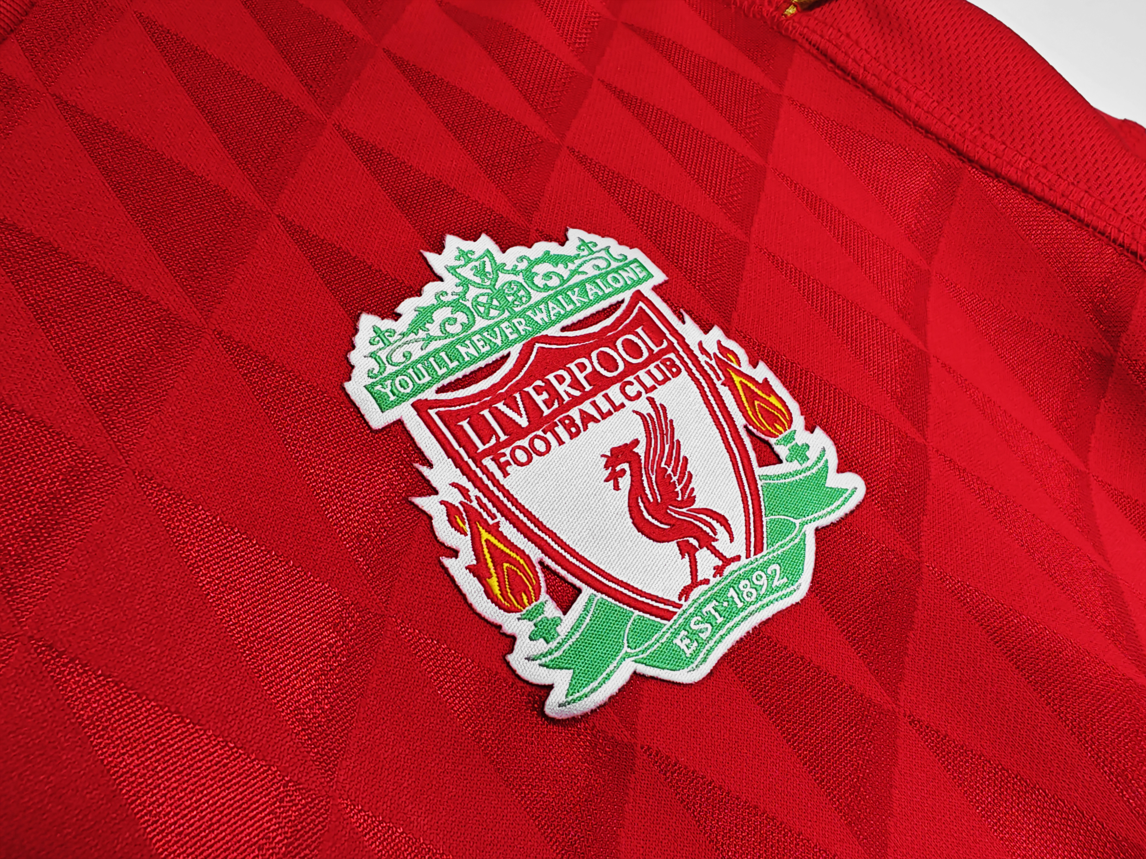 10-11 Liverpool Home Long Sleeve Retro Jersey