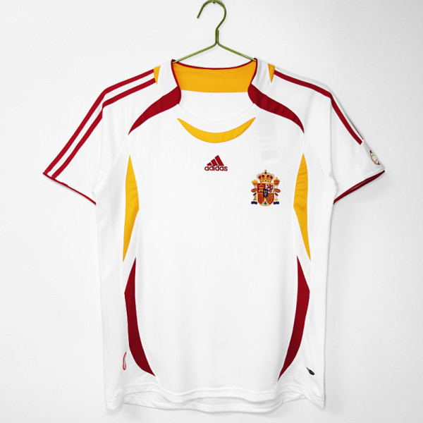 2006 Spain Away Retro Jersey/2006西班牙客场