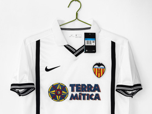 00-01 Valencia Home Retro Jersey/00-01 瓦伦西亚主场