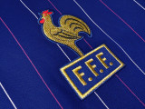 80-82 France Home Long Sleeve Jersey/80-82法国主场长袖