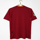 01-02 Roma Home Retro Jersey/01-02罗马主场