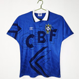 1992 Brazil Away Retro Jersey/1992 巴西客场