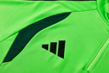 2026 Mexico Green Training Suit/2026 墨西哥绿色半拉训练服