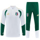 2026 Italy White Training Suit/2026 意大利白色半拉训练服