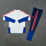 2026 COL White Training Suit/2026 哥伦比亚白色半拉训练服