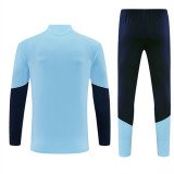 2026 Argentina Blue Training Suit/2026 阿根廷蓝色半拉训练服