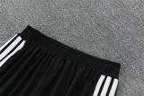2026 Germany  Black Training Suit/2026 德国黑色半拉训练服