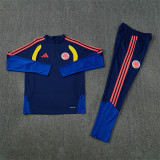 2026 COL Blue Training Suit/2026 哥伦比亚蓝色半拉训练服