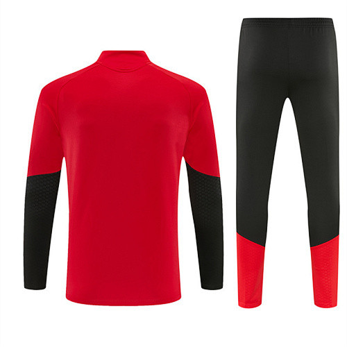 2026 Germany Red Training Suit/2026 德国红色半拉训练服