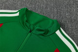 2026 Algeria Green Training Suit/2026 阿尔及利亚绿色半拉训练服