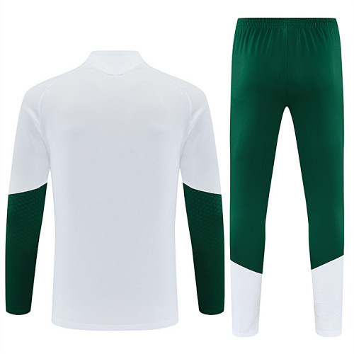 2026 Italy White Training Suit/2026 意大利白色半拉训练服