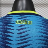 2026 Colombia Away Player Long Sleeve Jersey/2026 哥伦比亚客场球员版长袖
