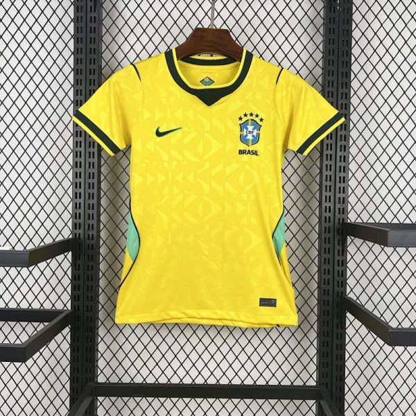 2026 Brazil Home Women Jersey/2026 巴西主场女装