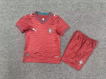 2026 Portugal Home Kid Kit/ 2026葡萄牙主场童装