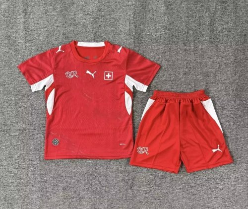 2026 Switzerland Home Kid Kit/2026瑞士主场童装