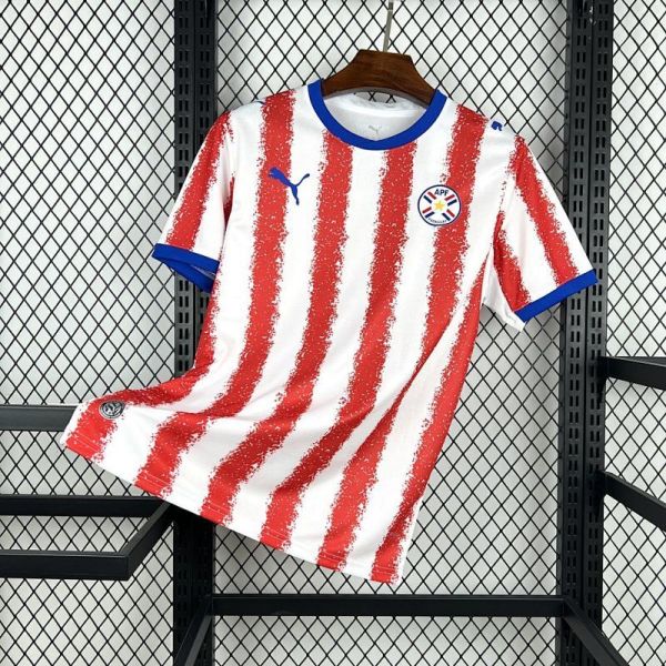 2026 Paraguay Home Fans Jersey/2026 巴拉圭主场球迷