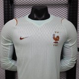 2026 France Away Long Sleeve Player Jersey/2026 法国客场球员版长袖
