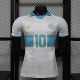 2026  Marseille Retro White Player Jersey/25-26 马赛复古球员版白色