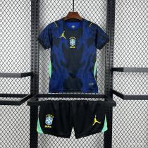 2026 Brazil Away Kid Kit/ 2026巴西客场童装