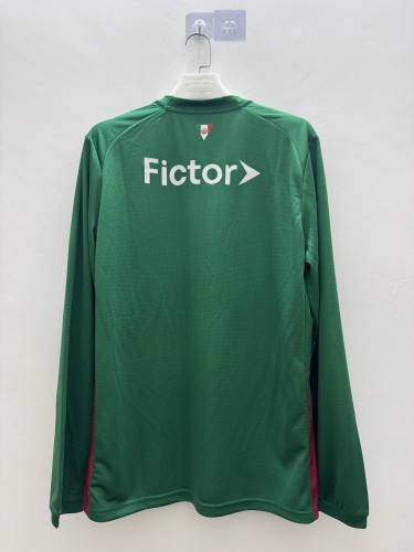 26-27 Palmeiras Home Long Sleeve Fans Jersey/26-27帕尔梅拉斯主场长袖，球迷版