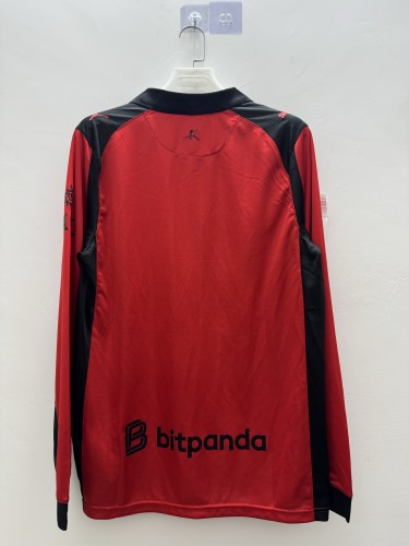 26-27 AC Milan Fourth Long Sleeve Fans Jersey/26-27 AC米兰第四客场长袖，球迷版