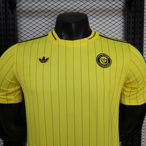 25-26 Al Nassr FC Fashion Jersey/25-26 利雅得胜利休闲款
