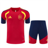 2026 Spain Red Short Sleeve Training Suit/ 2026西班牙短袖训练服