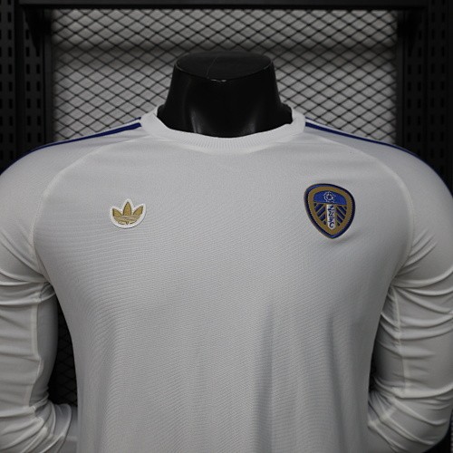25-26 Leeds United Fashion Long Sleeve Jersey/ 25-26 利兹联休闲服长袖