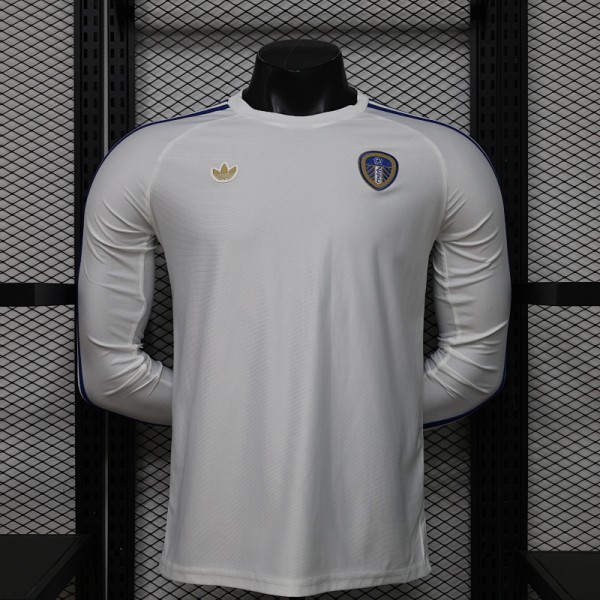 25-26 Leeds United Fashion Long Sleeve Jersey/ 25-26 利兹联休闲服长袖