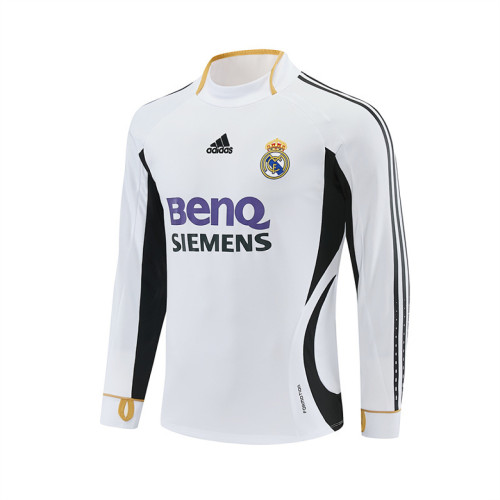 06-07 Real Madrid Retro Training Suit Top/06-07皇马复古上衣
