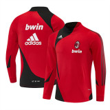 07-08 AC Milan Red Retro Training Suit Top/ 07-08AC米兰复古上衣