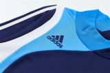 07-08 Real Madrid Retro Training Suit Top/07-08皇马复古上衣