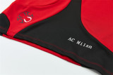 07-08 AC Milan Red Retro Training Suit Top/ 07-08AC米兰复古上衣