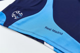 07-08 Real Madrid Retro Training Suit Top/07-08皇马复古上衣