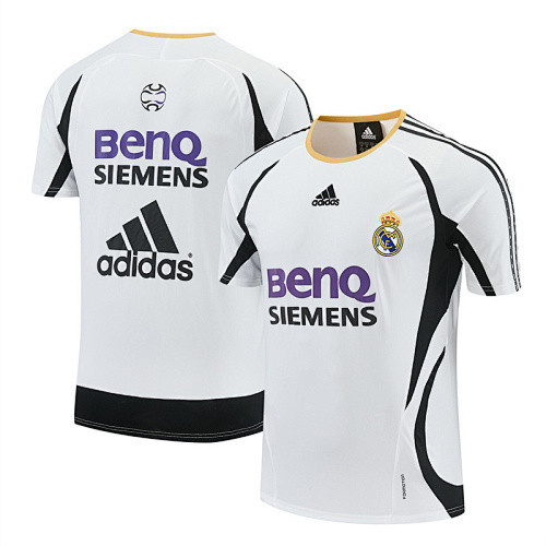 06-07 Real Madrid Retro Jersey/06-07皇马复古短袖