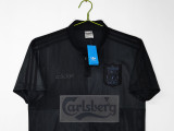95-96 Liverpool Special Black Retro Jersey/95-96利物浦特别版黑色复古