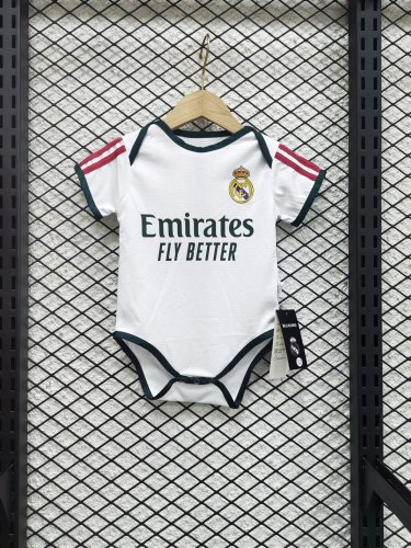 26-27 Real Madrid Home Baby Clothing/26-27皇马主场婴儿装