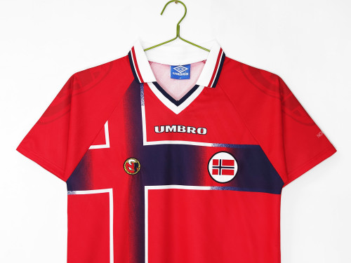 97-98 Norway Home Retro Fans Jersey/97-98挪威主场
