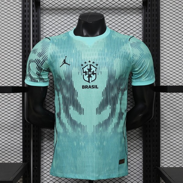 2026 Brazil GoalKeeper Green Player Jersey/2026 巴西守门员绿色球员版