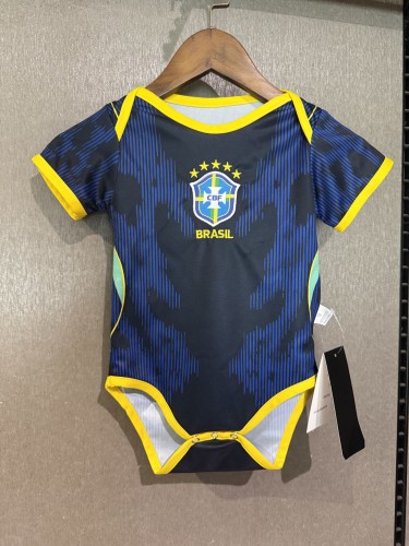 2026 Brazil Away Baby Clothing/2026巴西客场婴儿装