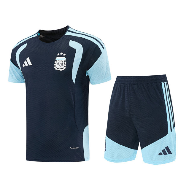2026 Argentina Short Sleeve Training Suit/ 2026阿根廷短袖训练服