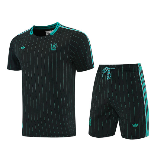 25-26 Liverpool Short Sleeve Training Suit/ 25-26利物浦短袖训练服