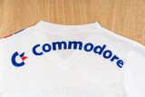 91-92 PSG White Retro Jersey/91-92 PSG巴黎白色复古