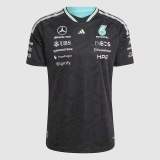 2026 F1 Mercedes Black T-shirt /2026 F1梅赛德斯黑色衣服