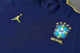 2026 Brazil Training Suit/2026巴西宝蓝色半拉训练服