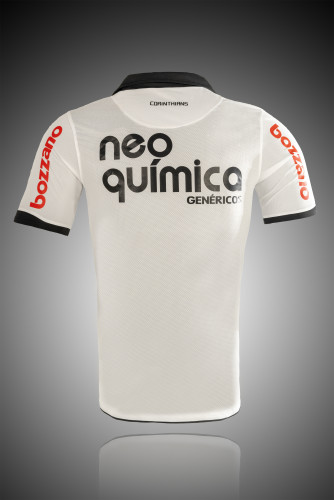 2011 Corinthians Home White  Retro Jersey/2011科林蒂安主场