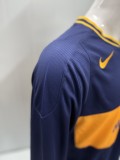 06-07 Boca Juniors Home Long Sleeve Retro Jersey/06-07博卡主场长袖