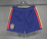 2026 Spain Home Player Shorts/ 2026 西班牙主场球员版短裤