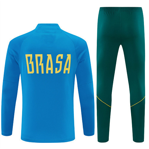 2026 Brazil Training Suit/2026巴西胡兰色半拉训练服