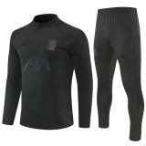 26-27 Liverpool Black Training Suit/ 26-27利物浦全黑训练服